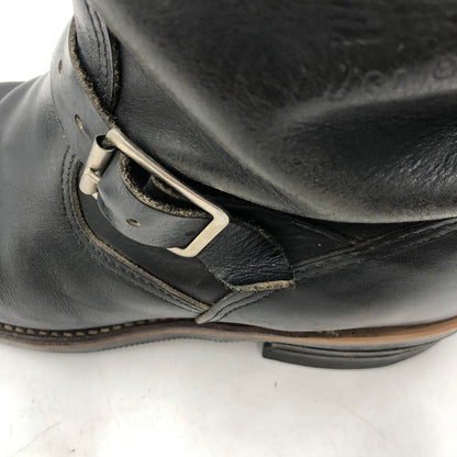 【現状渡し品】【メンズ】 Chippewa チペワ ENGINEER BOOTS 27899 エンジニアブーツ 靴 USA製 黒タグ 164-260218-ks-25-tei サイズ：8E カラー：ブラック 万代Net店