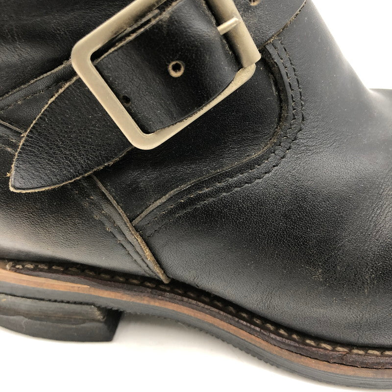 【現状渡し品】【メンズ】 Chippewa チペワ ENGINEER BOOTS 27899 エンジニアブーツ 靴 USA製 黒タグ 164-260218-ks-25-tei サイズ：8E カラー：ブラック 万代Net店