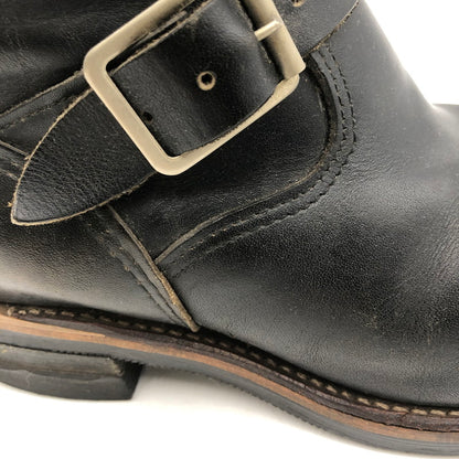 【現状渡し品】【メンズ】 Chippewa チペワ ENGINEER BOOTS 27899 エンジニアブーツ 靴 USA製 黒タグ 164-260218-ks-25-tei サイズ：8E カラー：ブラック 万代Net店
