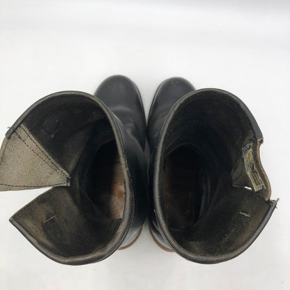 【現状渡し品】【メンズ】 Chippewa チペワ ENGINEER BOOTS 27899 エンジニアブーツ 靴 USA製 黒タグ 164-260218-ks-25-tei サイズ：8E カラー：ブラック 万代Net店