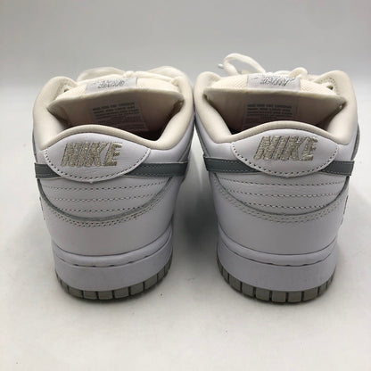 【中古品】【メンズ】 Supreme シュプリーム × NIKE SB ナイキ スケートボーディング 別注 コラボ DUNK LOW OG QS HQ8487-100 ダンク ロー オリジナル クイックストライク スニーカー 靴 160-260218-ks-27-tei カラー：メタリックホワイトシルバー 万代Net店