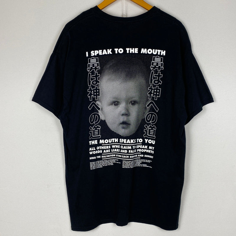 【中古品】【メンズ】 NISHIMOTO IS THE MOUTH ニシモト イズ ザ マウス PRINT S/S TEE プリント ショートスリーブ 半袖 トップス 147-260829-sa-05-tei サイズ：XL カラー：ブラック 万代Net店