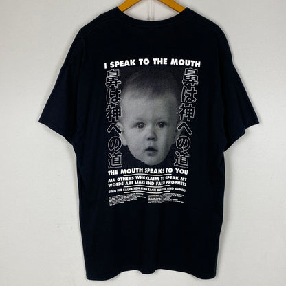【中古品】【メンズ】 NISHIMOTO IS THE MOUTH ニシモト イズ ザ マウス PRINT S/S TEE プリント ショートスリーブ 半袖 トップス 147-260829-sa-05-tei サイズ：XL カラー：ブラック 万代Net店