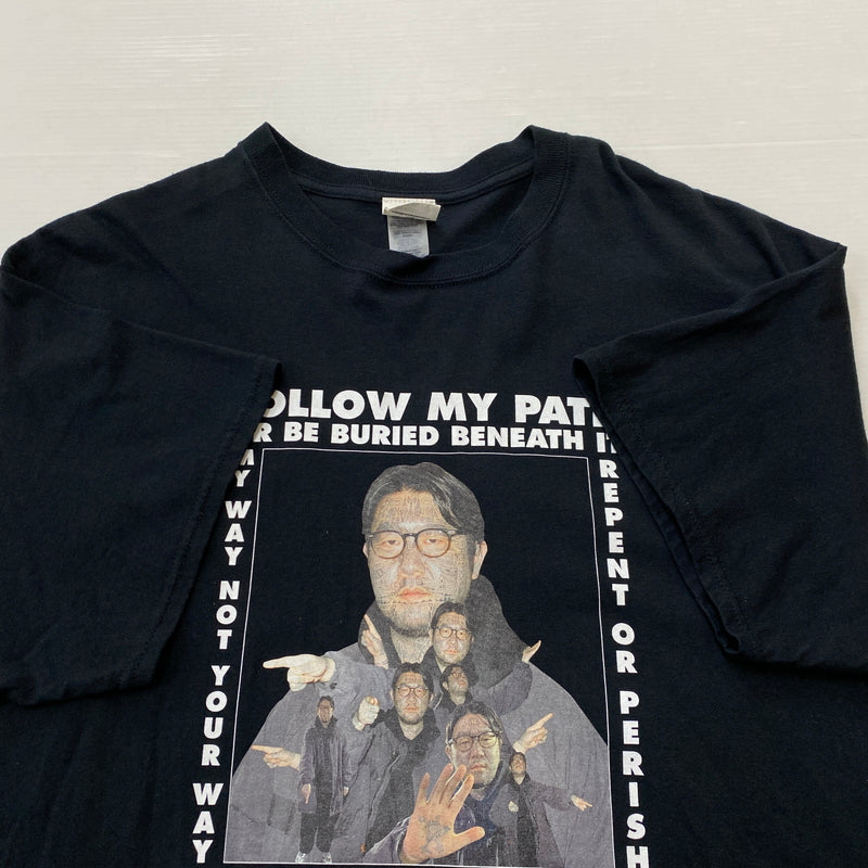 【中古品】【メンズ】 NISHIMOTO IS THE MOUTH ニシモト イズ ザ マウス PRINT S/S TEE プリント ショートスリーブ 半袖 トップス 147-260829-sa-05-tei サイズ：XL カラー：ブラック 万代Net店