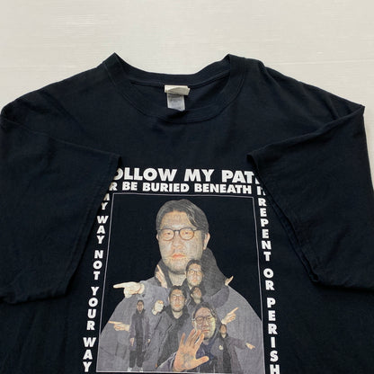 【中古品】【メンズ】 NISHIMOTO IS THE MOUTH ニシモト イズ ザ マウス PRINT S/S TEE プリント ショートスリーブ 半袖 トップス 147-260829-sa-05-tei サイズ：XL カラー：ブラック 万代Net店