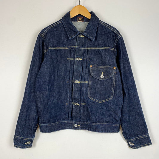 【中古品】【メンズ】 WAREHOUSE ウエアハウス COWBOY JACKET 2010 カウボーイ ジャケット アウター デニムジャケット Gジャン 145-260215-ko-19-tei サイズ：38 カラー：インディゴ 万代Net店