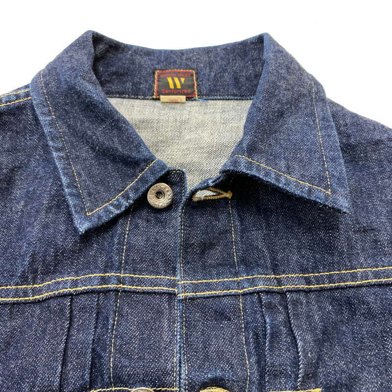 【中古品】【メンズ】 WAREHOUSE ウエアハウス COWBOY JACKET 2010 カウボーイ ジャケット アウター デニムジャケット Gジャン 145-260215-ko-19-tei サイズ：38 カラー：インディゴ 万代Net店