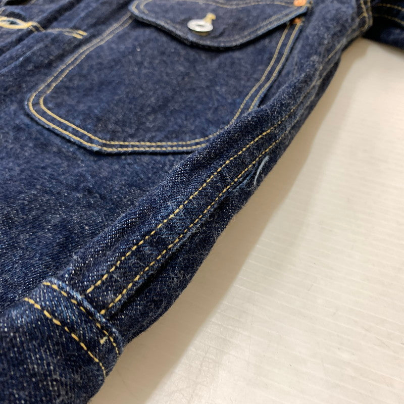 【中古品】【メンズ】 WAREHOUSE ウエアハウス COWBOY JACKET 2010 カウボーイ ジャケット アウター デニムジャケット Gジャン 145-260215-ko-19-tei サイズ：38 カラー：インディゴ 万代Net店