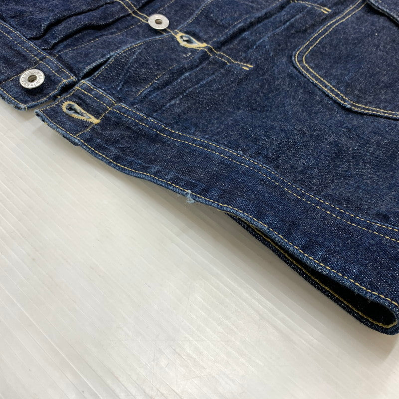【中古品】【メンズ】 WAREHOUSE ウエアハウス COWBOY JACKET 2010 カウボーイ ジャケット アウター デニムジャケット Gジャン 145-260215-ko-19-tei サイズ：38 カラー：インディゴ 万代Net店