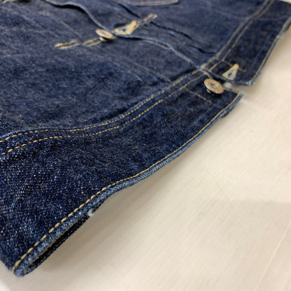 【中古品】【メンズ】 WAREHOUSE ウエアハウス COWBOY JACKET 2010 カウボーイ ジャケット アウター デニムジャケット Gジャン 145-260215-ko-19-tei サイズ：38 カラー：インディゴ 万代Net店