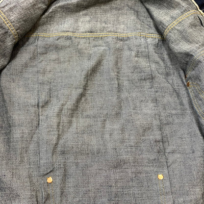 【中古品】【メンズ】 WAREHOUSE ウエアハウス COWBOY JACKET 2010 カウボーイ ジャケット アウター デニムジャケット Gジャン 145-260215-ko-19-tei サイズ：38 カラー：インディゴ 万代Net店