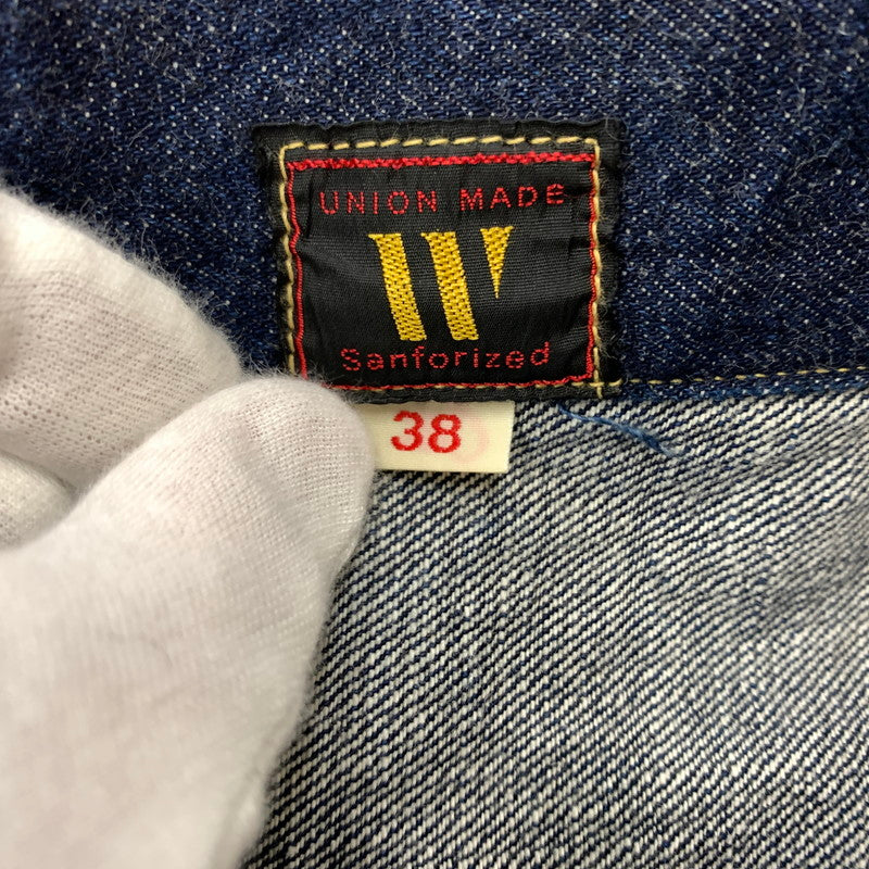 【中古品】【メンズ】 WAREHOUSE ウエアハウス COWBOY JACKET 2010 カウボーイ ジャケット アウター デニムジャケット Gジャン 145-260215-ko-19-tei サイズ：38 カラー：インディゴ 万代Net店