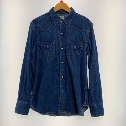 【中古品】【メンズ】 ORSLOW オアスロウ デニムウエスタンシャツ 140-260818-nm-62-tei サイズ：2 万代Net店