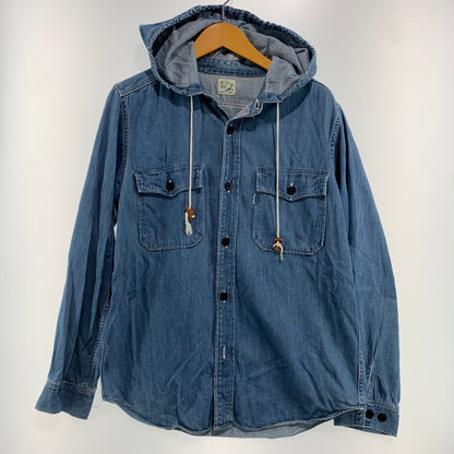 【中古品】【メンズ】 ORSLOW オアスロウ フード付きデニムシャツ 140-260818-nm-63-tei サイズ：2 万代Net店