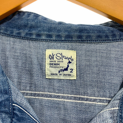 【中古品】【メンズ】 ORSLOW オアスロウ フード付きデニムシャツ 140-260818-nm-63-tei サイズ：2 万代Net店