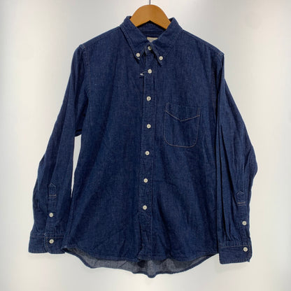【中古品】【メンズ】 ORSLOW オアスロウ ボタンダウンデニムシャツ 140-260818-nm-61-tei サイズ：2 万代Net店