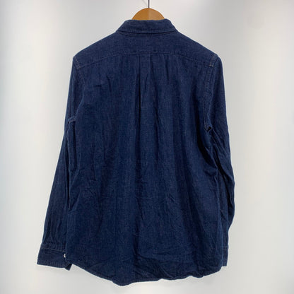 【中古品】【メンズ】 ORSLOW オアスロウ ボタンダウンデニムシャツ 140-260818-nm-61-tei サイズ：2 万代Net店