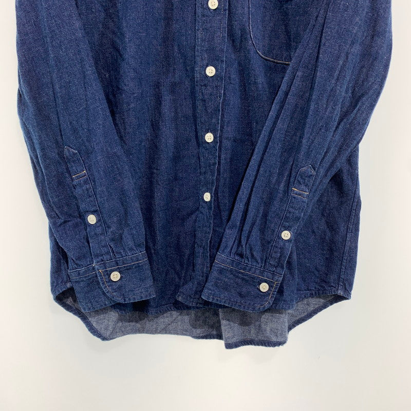 【中古品】【メンズ】 ORSLOW オアスロウ ボタンダウンデニムシャツ 140-260818-nm-61-tei サイズ：2 万代Net店