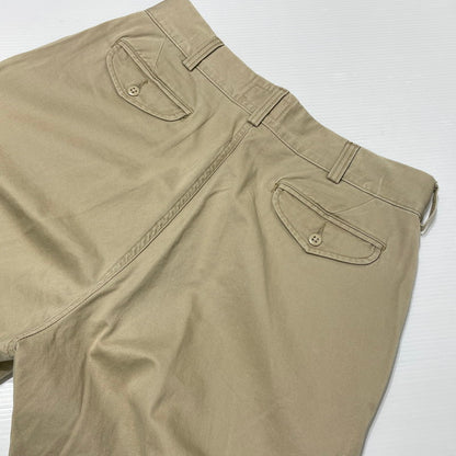 【中古品】【メンズ】 POLO SPORTS RALPH LAUREN ポロスポーツ ラルフローレン 90's CHINO TROUSERS PANTS 31434C 90年代 チノ トラウザーズ パンツ ボトムス 156-260217-yo-13-tei サイズ：W34　L34 カラー：ベージュ 万代Net店