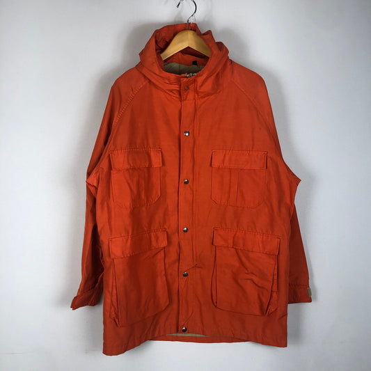 【中古品】【メンズ】 WOOLRICH ウールリッチ MOUNTAIN JACKET VINTAGE マウンテン ジャケット アウター ナイロンジャケット コート 144-260217-ko-05-tei サイズ：L カラー：オレンジ 万代Net店