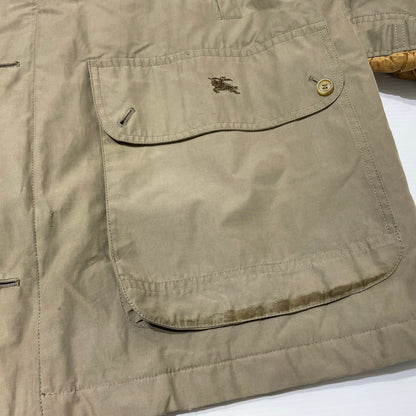 【中古品】【メンズ】 Burberrys バーバリーズ HUNTING JACKET ハンティング ジャケット アウター 141-260217-yo-11-tei サイズ：不明 カラー：ベージュ 万代Net店
