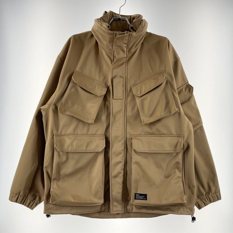 【中古品】【メンズ】 FAT エフエーティー F.A.S. MILITARY JACKET F32210-JK02 ミリタリージャケット アウター 142-260217-yo-06-tei サイズ：TITCH カラー：ベージュ 万代Net店
