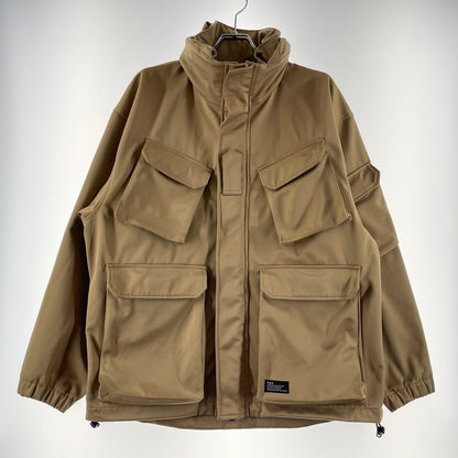 【中古品】【メンズ】 FAT エフエーティー F.A.S. MILITARY JACKET F32210-JK02 ミリタリージャケット アウター 142-260217-yo-06-tei サイズ：TITCH カラー：ベージュ 万代Net店