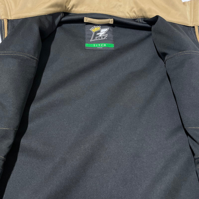 【中古品】【メンズ】 FAT エフエーティー F.A.S. MILITARY JACKET F32210-JK02 ミリタリージャケット アウター 142-260217-yo-06-tei サイズ：TITCH カラー：ベージュ 万代Net店