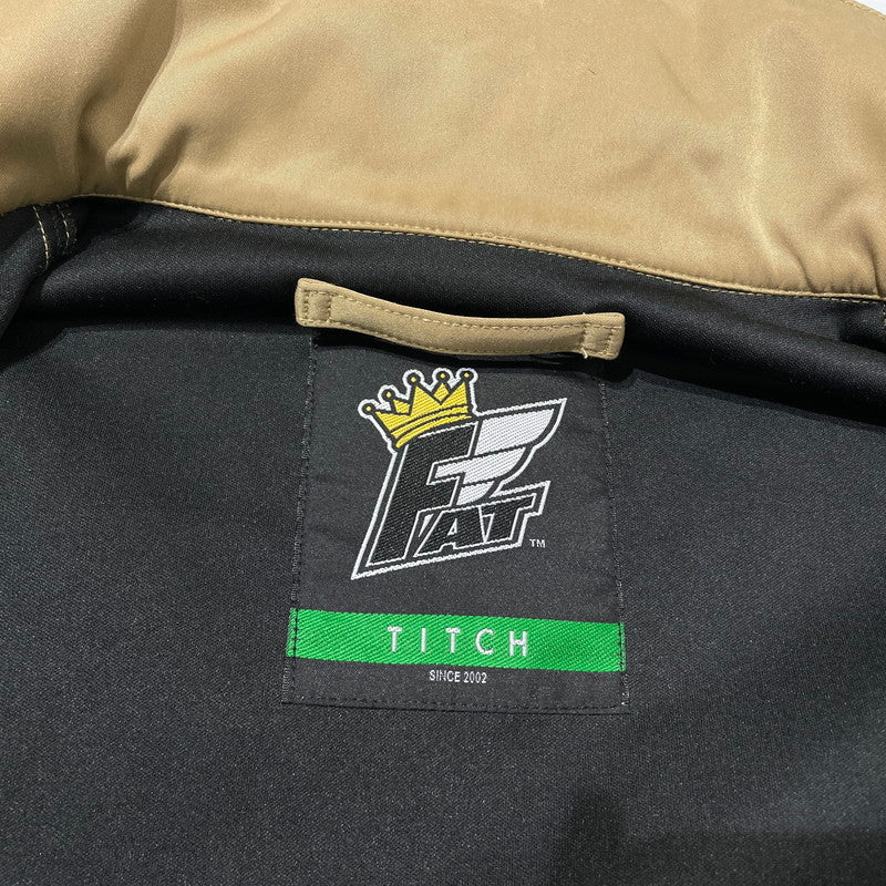 【中古品】【メンズ】 FAT エフエーティー F.A.S. MILITARY JACKET F32210-JK02 ミリタリージャケット アウター 142-260217-yo-06-tei サイズ：TITCH カラー：ベージュ 万代Net店
