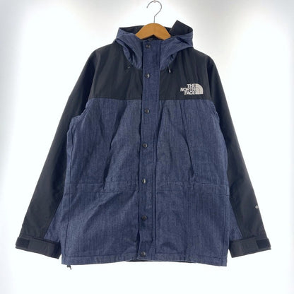 【中古品】【メンズ】 MOUNTAIN LIGHT DENIM JACKET NP12032 マウンテン ライト デニムジャケット アウター 144-260217-yo-01-fuzh サイズ：M カラー：インディゴ 万代Net店
