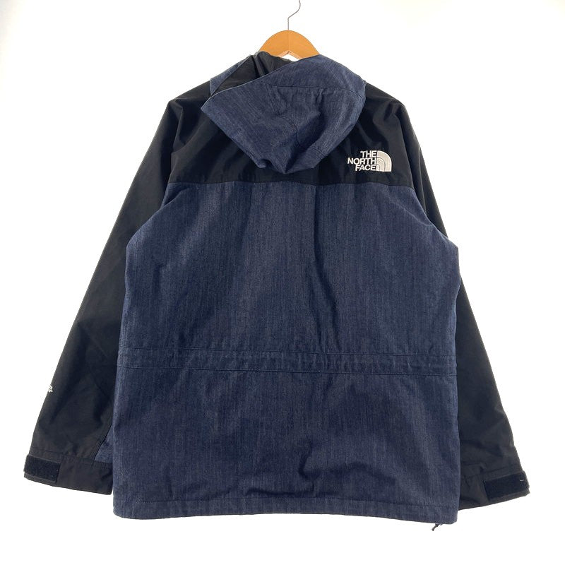 【中古品】【メンズ】 MOUNTAIN LIGHT DENIM JACKET NP12032 マウンテン ライト デニムジャケット アウター 144-260217-yo-01-fuzh サイズ：M カラー：インディゴ 万代Net店