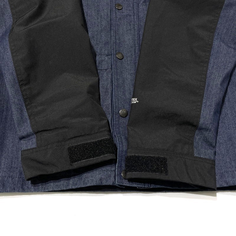 【中古品】【メンズ】 MOUNTAIN LIGHT DENIM JACKET NP12032 マウンテン ライト デニムジャケット アウター 144-260217-yo-01-fuzh サイズ：M カラー：インディゴ 万代Net店