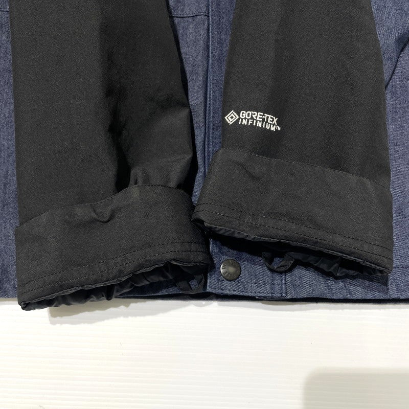 【中古品】【メンズ】 MOUNTAIN LIGHT DENIM JACKET NP12032 マウンテン ライト デニムジャケット アウター 144-260217-yo-01-fuzh サイズ：M カラー：インディゴ 万代Net店