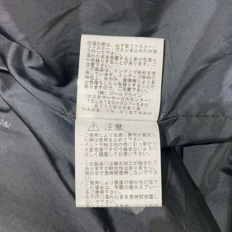 【中古品】【メンズ】 MOUNTAIN LIGHT DENIM JACKET NP12032 マウンテン ライト デニムジャケット アウター 144-260217-yo-01-fuzh サイズ：M カラー：インディゴ 万代Net店