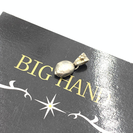 【中古品】【メンズ】 BIG HAND ビッグハンド 銀のしずく ネックレストップ アクセサリー ペンダントトップ 191-260724-ko-03-tei カラー：シルバー 万代Net店