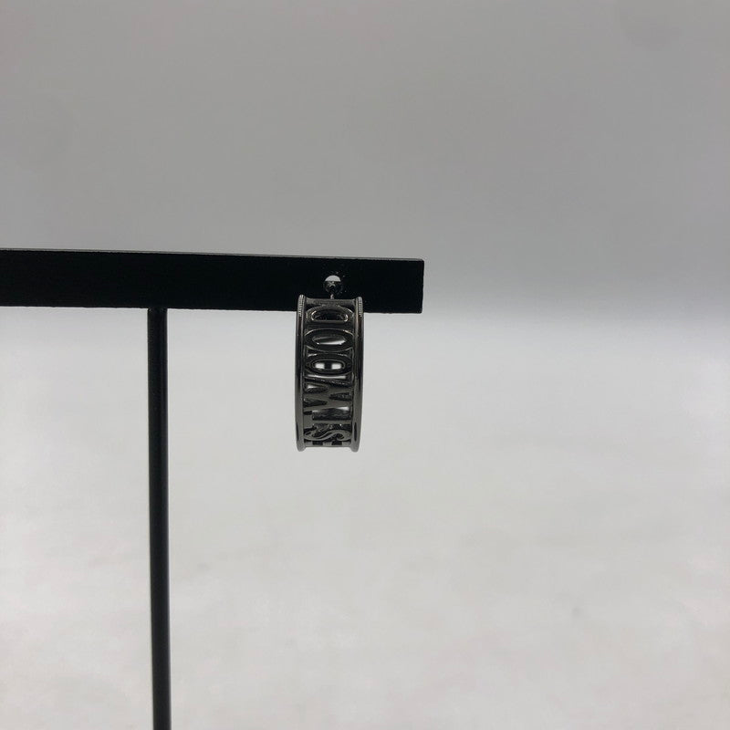 【中古品】【メンズ】 Vivienne WestwoodMAN ヴィヴィアンウエストウッドマン MAN WESTMINSTER シングルフープピアス 1252961062 アクセサリー 192-260218-ks-21-tei カラー：ブラック 万代Net店