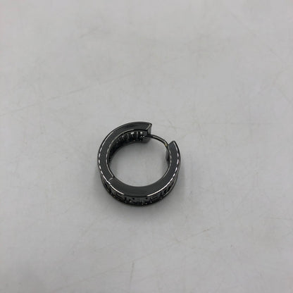 【中古品】【メンズ】 Vivienne WestwoodMAN ヴィヴィアンウエストウッドマン MAN WESTMINSTER シングルフープピアス 1252961062 アクセサリー 192-260218-ks-21-tei カラー：ブラック 万代Net店