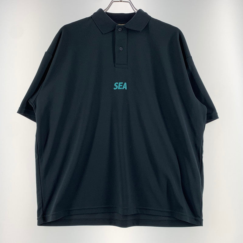 【中古品】【メンズ】 WINDANDSEA ウィンダンシー CT S/S POLO SHIRT WDS-0-ESSA-24Q4-CS-03 ショートスリーブ ポロシャツ 半袖 トップス 142-260703-yo-10-tei サイズ：M カラー：ダークグリーン系 万代Net店