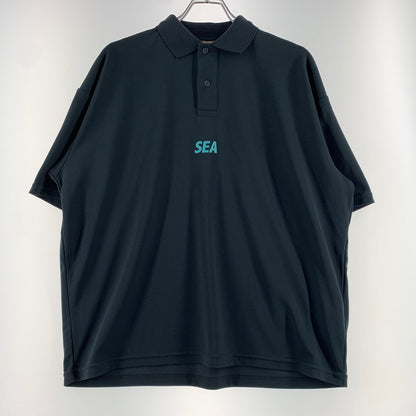 【中古品】【メンズ】 WINDANDSEA ウィンダンシー CT S/S POLO SHIRT WDS-0-ESSA-24Q4-CS-03 ショートスリーブ ポロシャツ 半袖 トップス 142-260703-yo-10-tei サイズ：M カラー：ダークグリーン系 万代Net店