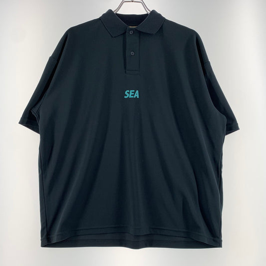 【中古品】【メンズ】 WINDANDSEA ウィンダンシー CT S/S POLO SHIRT WDS-0-ESSA-24Q4-CS-03 ショートスリーブ ポロシャツ 半袖 トップス 142-260703-yo-10-tei サイズ：M カラー：ダークグリーン系 万代Net店