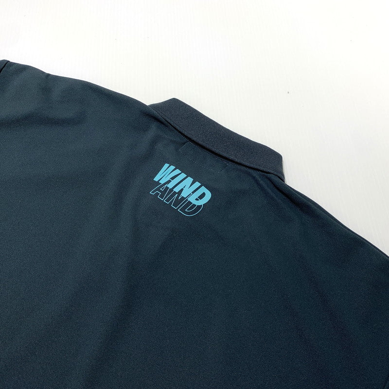 【中古品】【メンズ】 WINDANDSEA ウィンダンシー CT S/S POLO SHIRT WDS-0-ESSA-24Q4-CS-03 ショートスリーブ ポロシャツ 半袖 トップス 142-260703-yo-10-tei サイズ：M カラー：ダークグリーン系 万代Net店