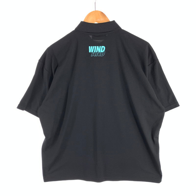 【中古品】【メンズ】 WINDANDSEA WDS-0-ESSA-24Q4-CS-03 ウィンダンシー 半袖シャツ トップス ブランド 古着 142-260627-gm-05-fuz サイズ：M カラー：ブラック 万代Net店