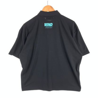 【中古品】【メンズ】 WINDANDSEA WDS-0-ESSA-24Q4-CS-03 ウィンダンシー 半袖シャツ トップス ブランド 古着 142-260627-gm-05-fuz サイズ：M カラー：ブラック 万代Net店