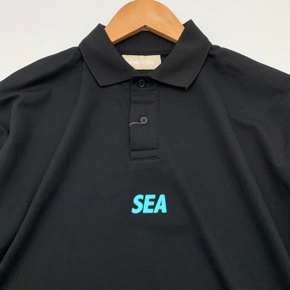 【中古品】【メンズ】 WINDANDSEA WDS-0-ESSA-24Q4-CS-03 ウィンダンシー 半袖シャツ トップス ブランド 古着 142-260627-gm-05-fuz サイズ：M カラー：ブラック 万代Net店