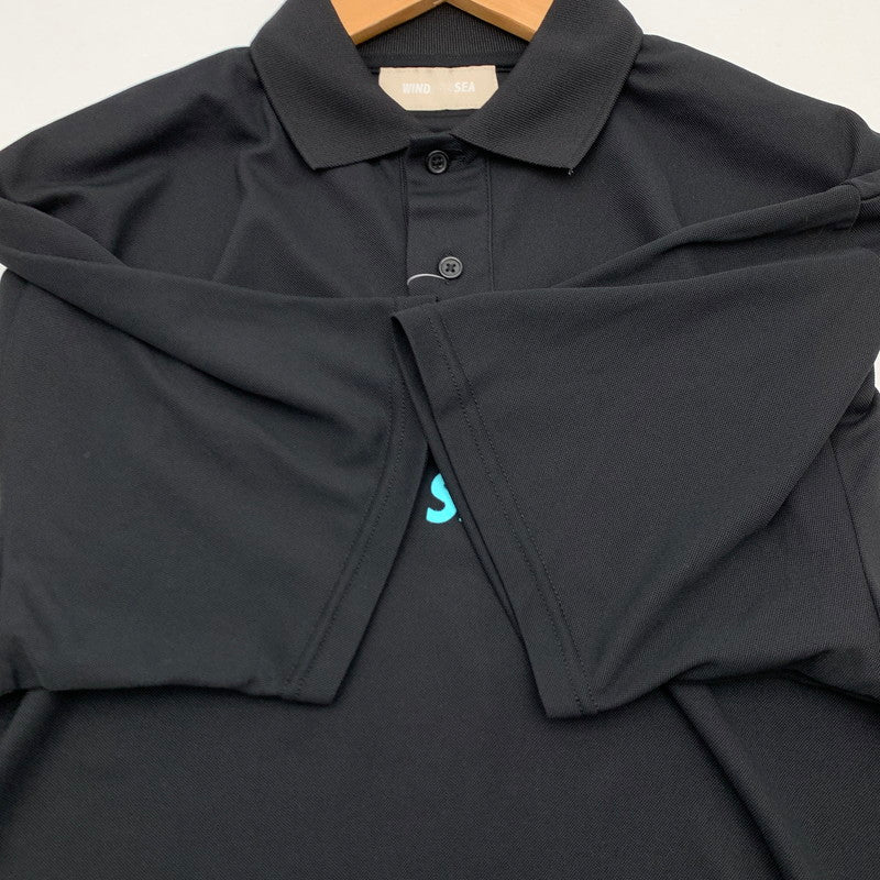 【中古品】【メンズ】 WINDANDSEA WDS-0-ESSA-24Q4-CS-03 ウィンダンシー 半袖シャツ トップス ブランド 古着 142-260627-gm-05-fuz サイズ：M カラー：ブラック 万代Net店