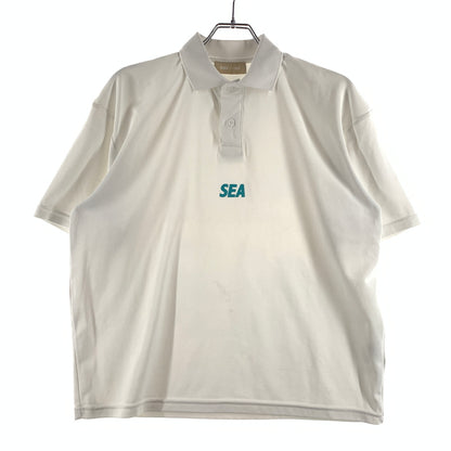 【中古品】【メンズ】 WINDANDSEA ウィンダンシー S/S SHIRT WDS-0-ESSA-24Q4-CS-03 ショート スリーブ シャツ 半袖 トップス 142-260730-sa-11-tei サイズ：S カラー：ホワイト 万代Net店