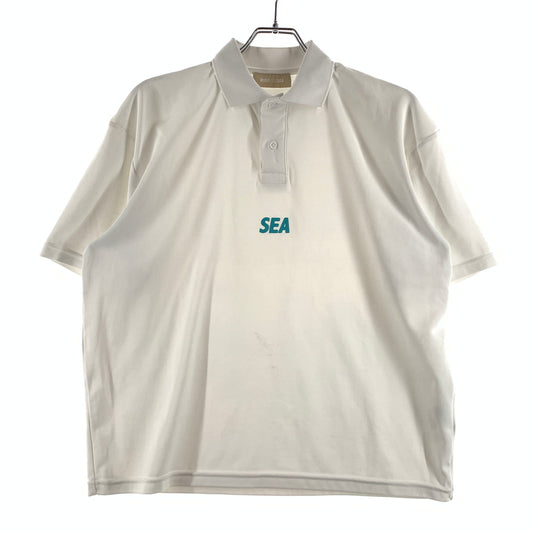 【中古品】【メンズ】 WINDANDSEA ウィンダンシー S/S SHIRT WDS-0-ESSA-24Q4-CS-03 ショート スリーブ シャツ 半袖 トップス 142-260730-sa-11-tei サイズ：S カラー：ホワイト 万代Net店