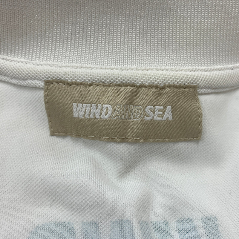 【中古品】【メンズ】 WINDANDSEA ウィンダンシー S/S SHIRT WDS-0-ESSA-24Q4-CS-03 ショート スリーブ シャツ 半袖 トップス 142-260730-sa-11-tei サイズ：S カラー：ホワイト 万代Net店