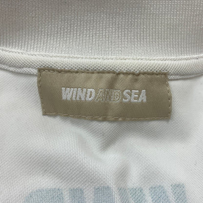 【中古品】【メンズ】 WINDANDSEA ウィンダンシー S/S SHIRT WDS-0-ESSA-24Q4-CS-03 ショート スリーブ シャツ 半袖 トップス 142-260730-sa-11-tei サイズ：S カラー：ホワイト 万代Net店