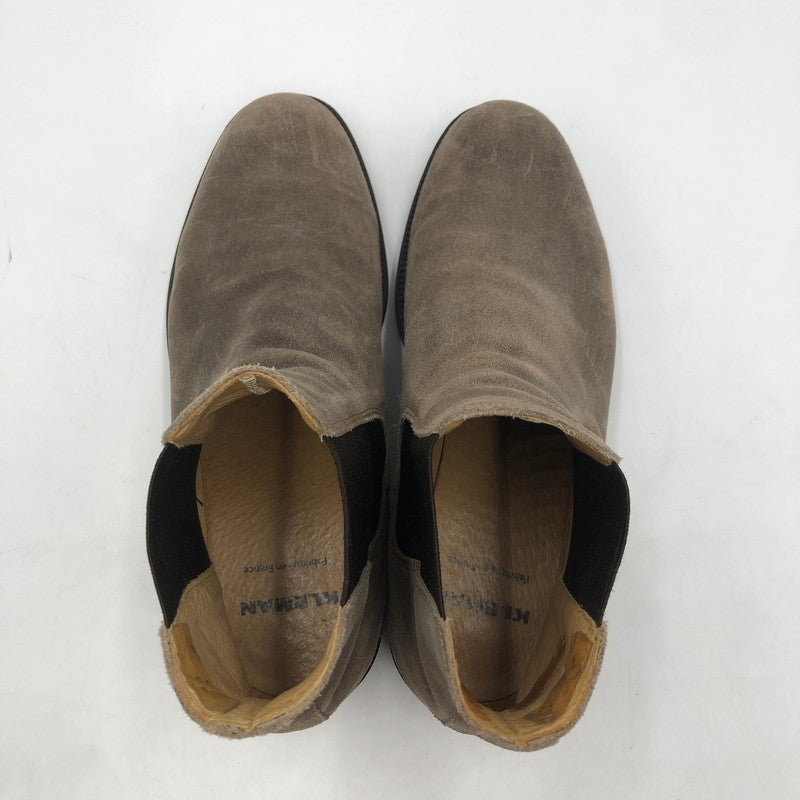 【中古品】【メンズ】 KLEMAN クレマン サイドゴア ブーツ 靴 164-260218-ks-24-tei サイズ：40 カラー：ブラック 万代Net店